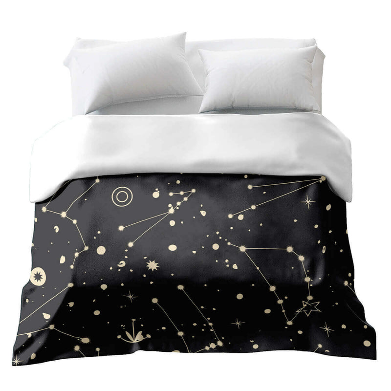 Coperta terapeutica originale - Rivestimento in cotone con costellazioni