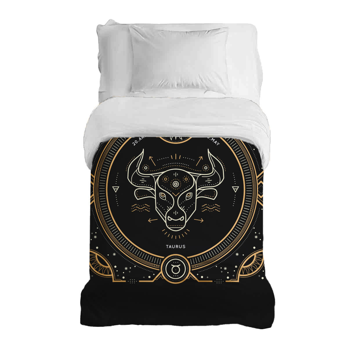Coperta terapeutica originale - Rivestimento in cotone Segno zodiacale Toro