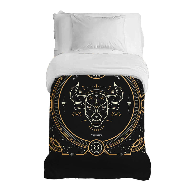 Coperta terapeutica originale - Rivestimento in cotone Segno zodiacale Toro