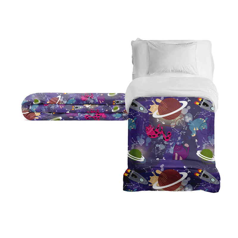 Coperta terapeutica originale - Coperta ponderata spazio con rivestimento in cotone per bambini