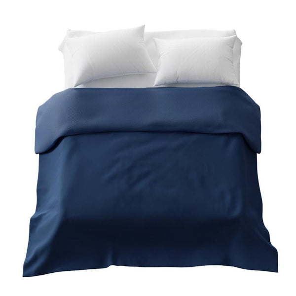 Coperta terapeutica originale - Rivestimento in cotone blu scuro
