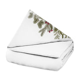 Coperta terapeutica originale - Rivestimento in cotone bianco con rami
