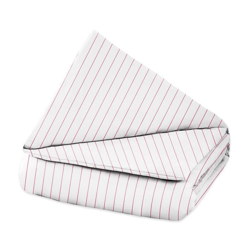Coperta terapeutica originale - Rivestimento in cotone bianco rosso con rami