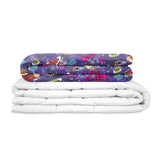 Coperta terapeutica originale - Coperta ponderata spazio con rivestimento in cotone per bambini