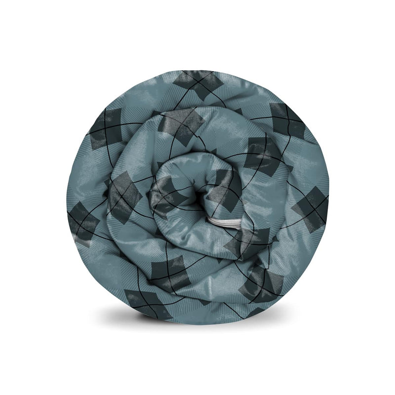 Coperta terapeutica originale - Rivestimento in cotone nero blu