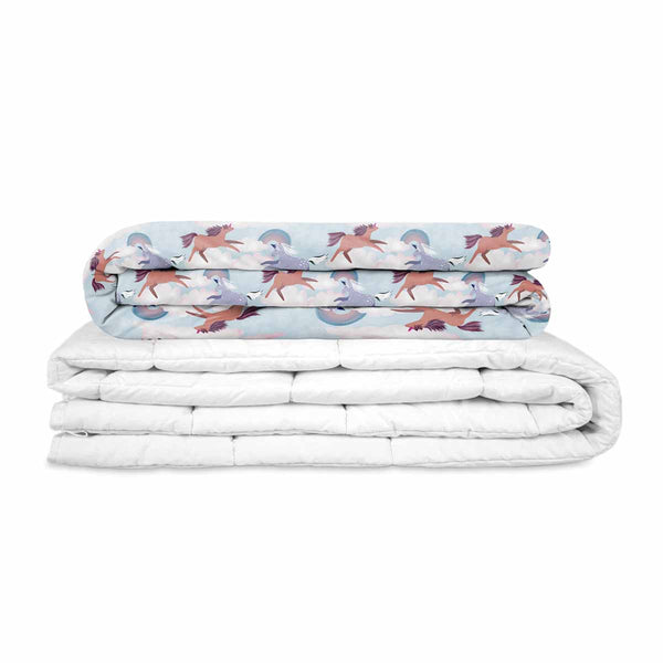 Coperta terapeutica originale - Coperta ponderata per cavalli con rivestimento in cotone per bambini