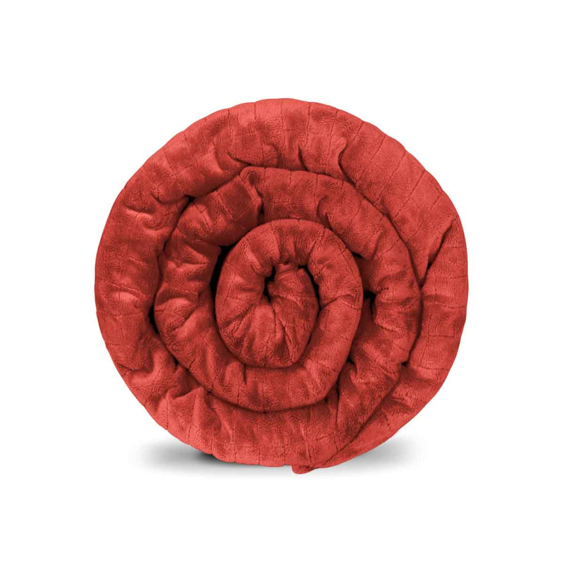 Coperta terapeutica originale - Copertura 4 stagioni in rosso