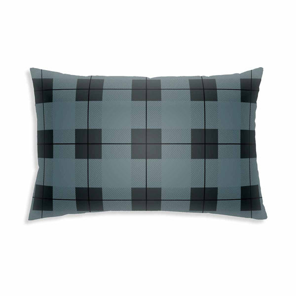Cuscino sanitario nero e blu per adulti