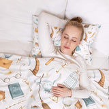 Coperta terapeutica originale - Coperta ponderata Magiche cose con rivestimento in cotone per bambini e adulti