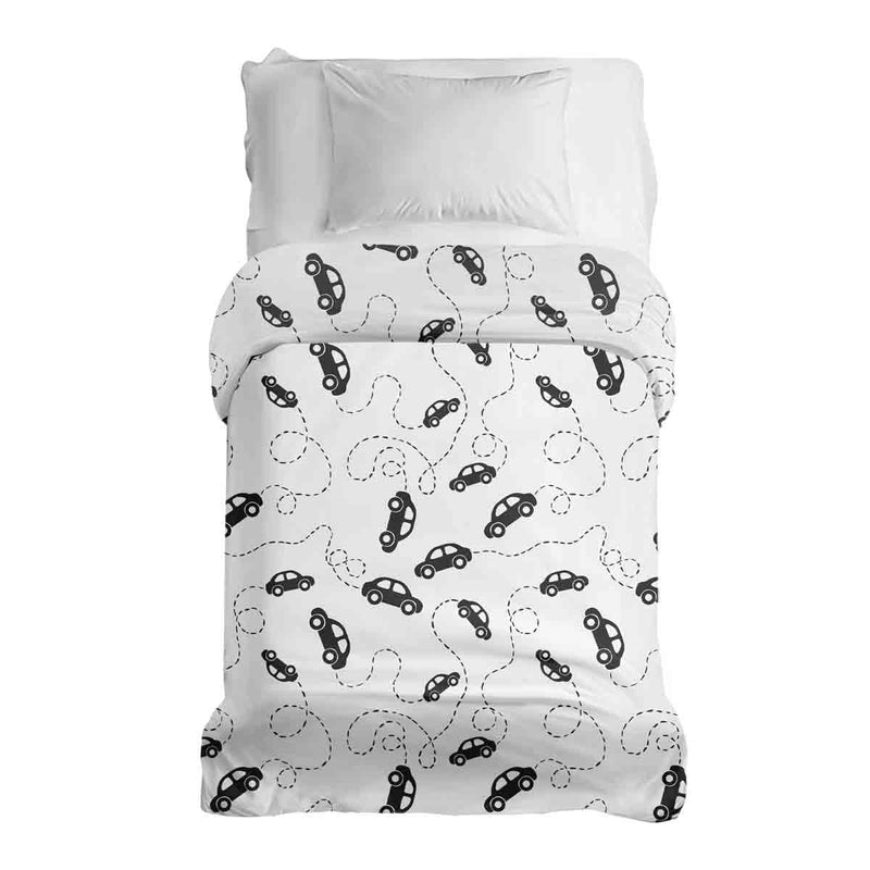 Coperta terapeutica originale - Rivestimento in cotone con automobili nere