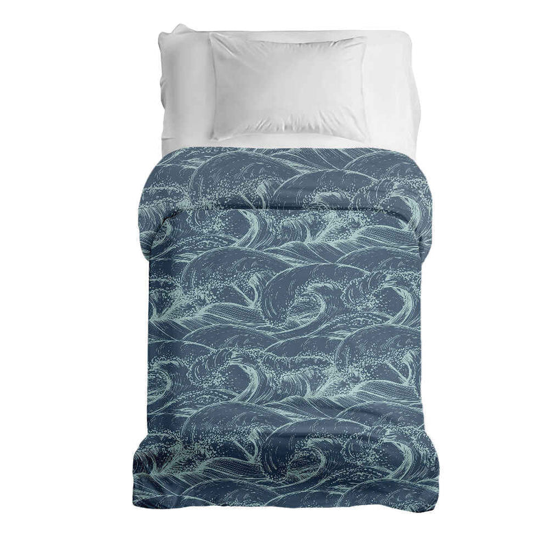 Coperta terapeutica originale - Rivestimento in cotone Onde nel mare