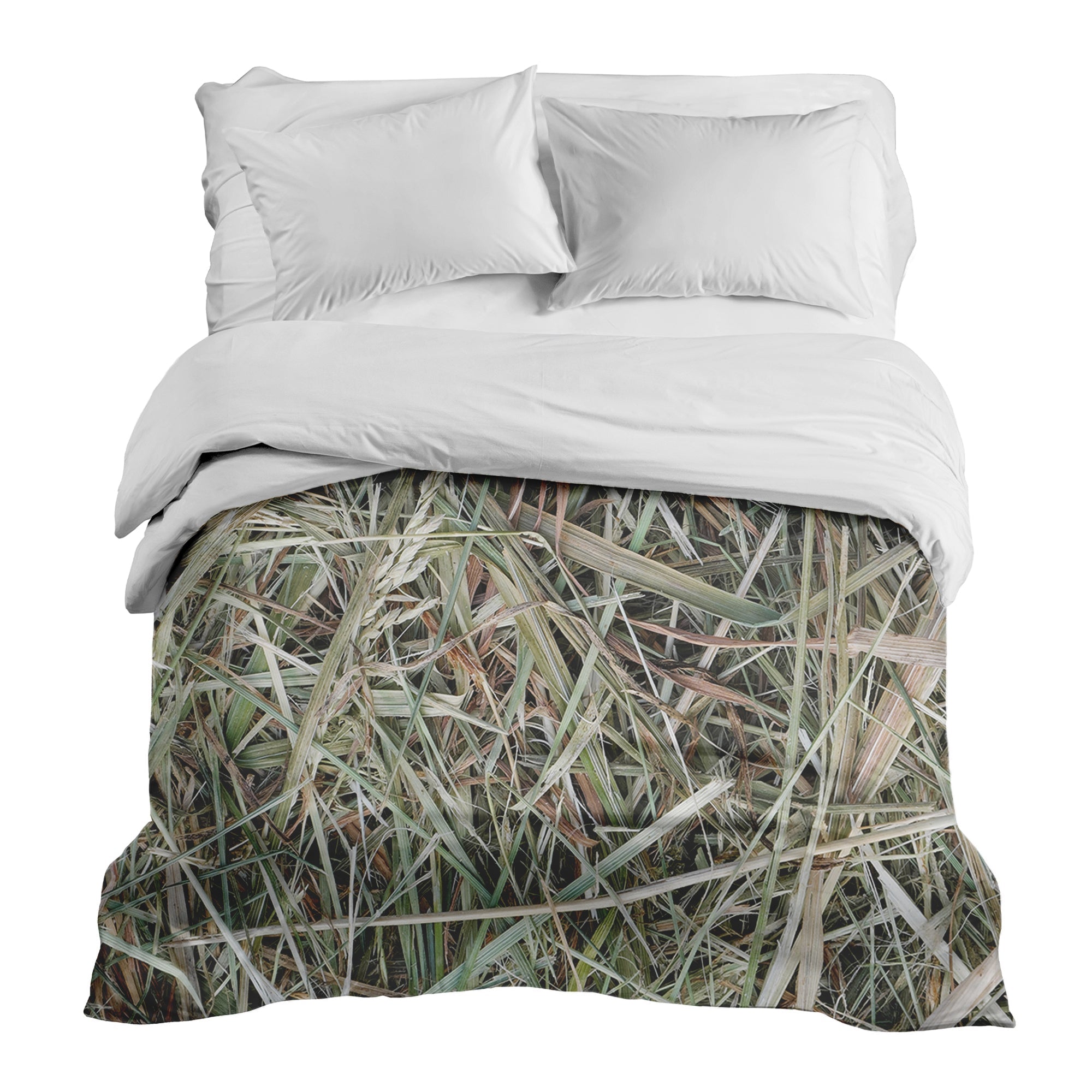 Coperta terapeutica originale - Rivestimento in cotone bianco con paglia