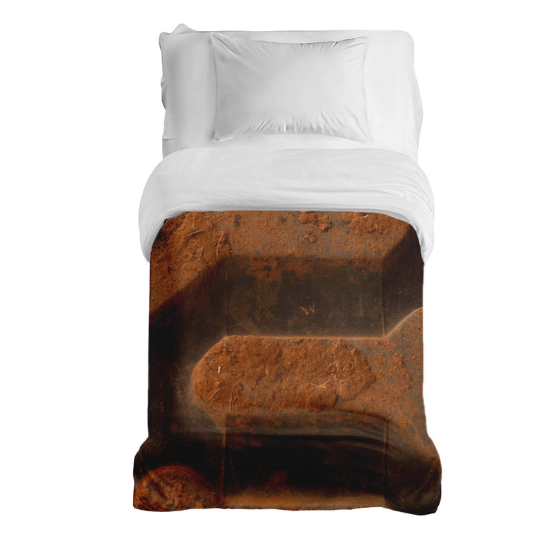 Coperta terapeutica originale - Rivestimento in cotone Terra marrone