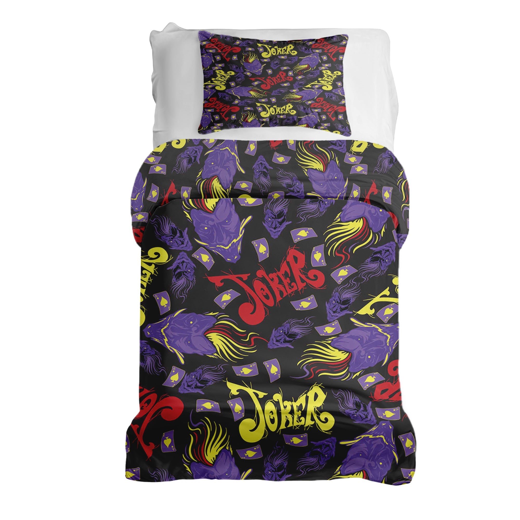 Set di biancheria da letto con coperta terapeutica Joker