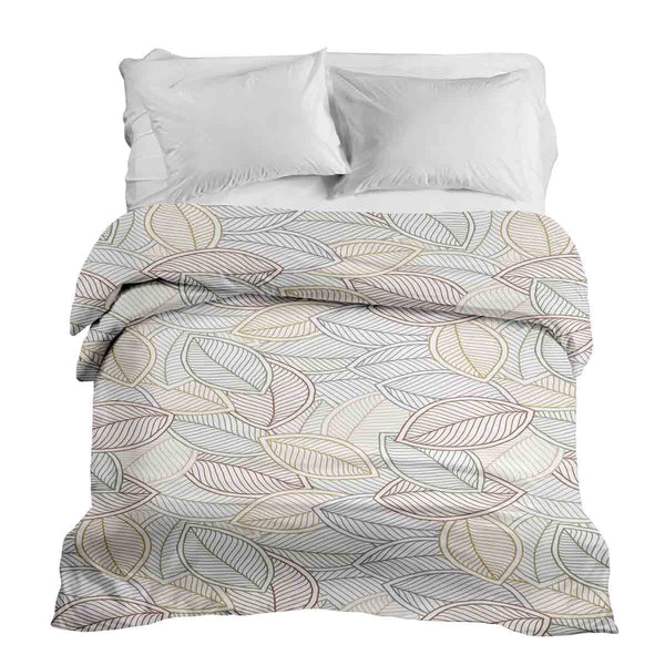 Coperta terapeutica originale - Rivestimento in cotone con foglie di palma colorate