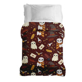 Coperta terapeutica originale - Magia Hedwig Coperta ponderata con rivestimento in cotone per bambini e adulti