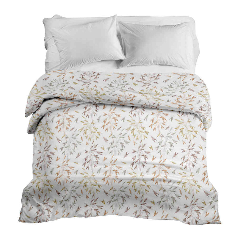 Coperta terapeutica originale - Rivestimento in cotone con delicati rami colorati