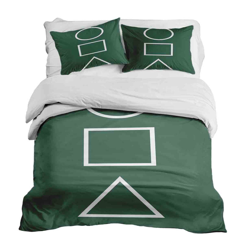 Set di biancheria da letto con coperte terapeutiche forme Dalgona