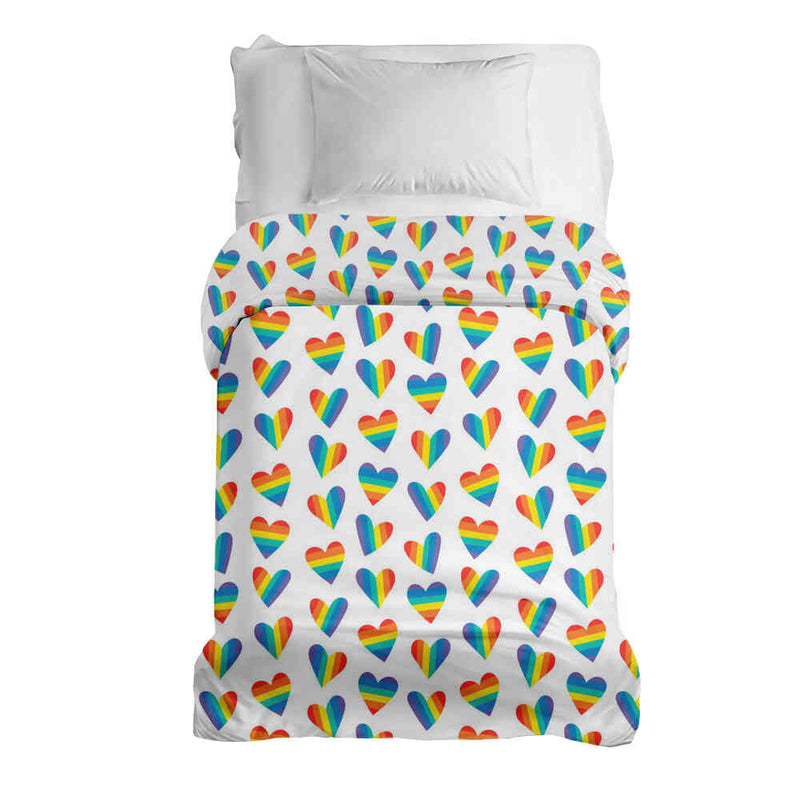 Coperta terapeutica originale - Rivestimento in cotone LOVE IS LOVE