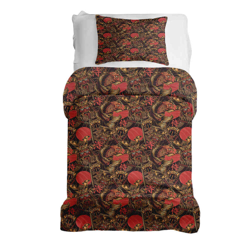 Set di biancheria da letto con coperta terapeutica per arti marziali cinesi