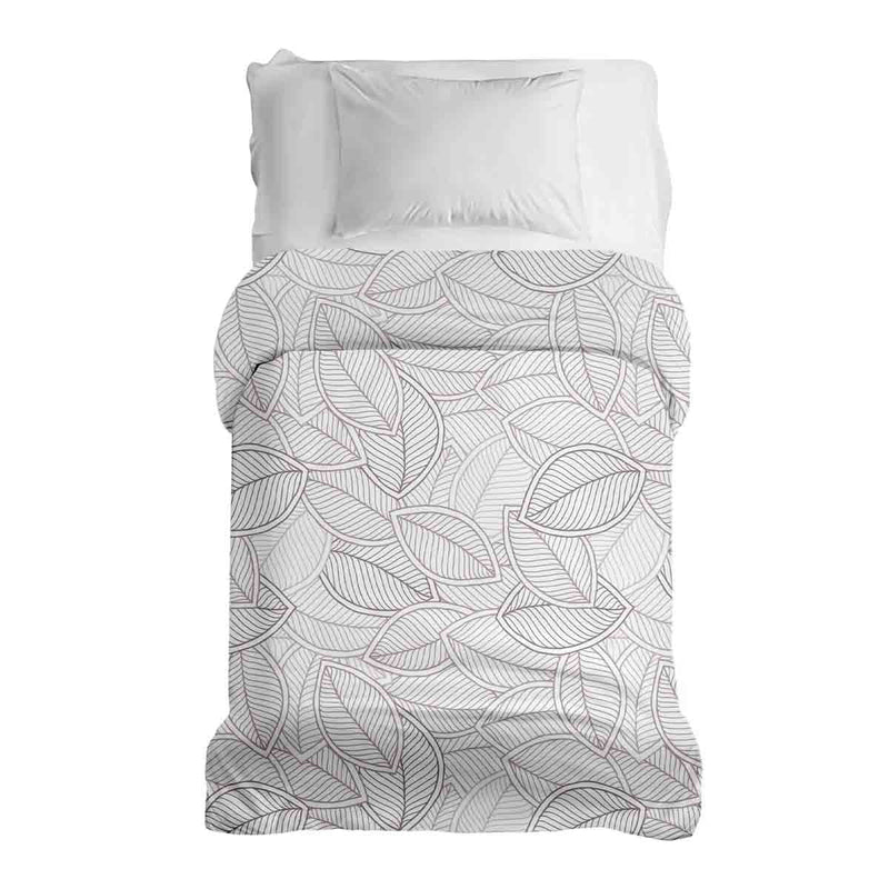Coperta terapeutica originale - Rivestimento in cotone con foglie di palma grigie