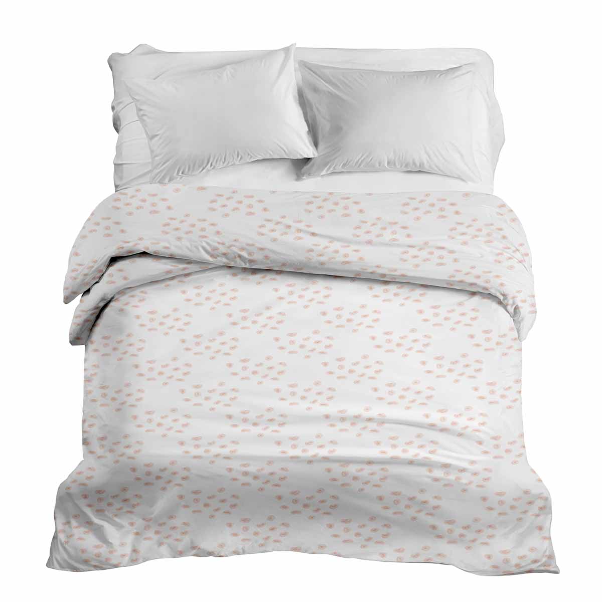 Coperta terapeutica originale - Rivestimento in cotone con puntini arancioni
