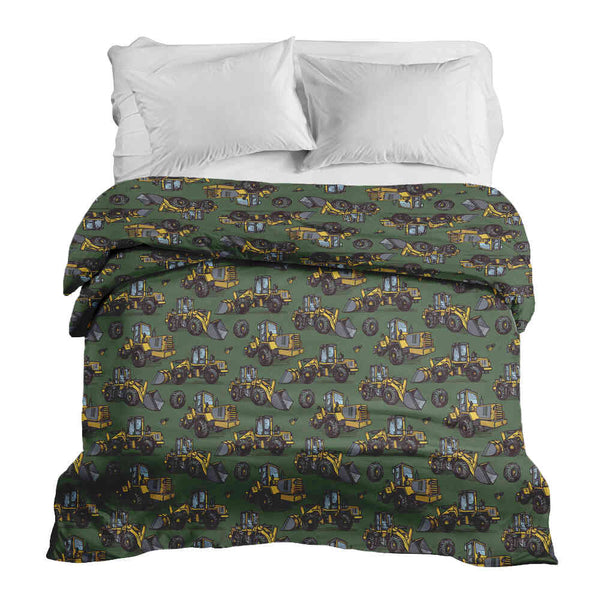 Coperta terapeutica originale - Rivestimento in cotone verde trattore