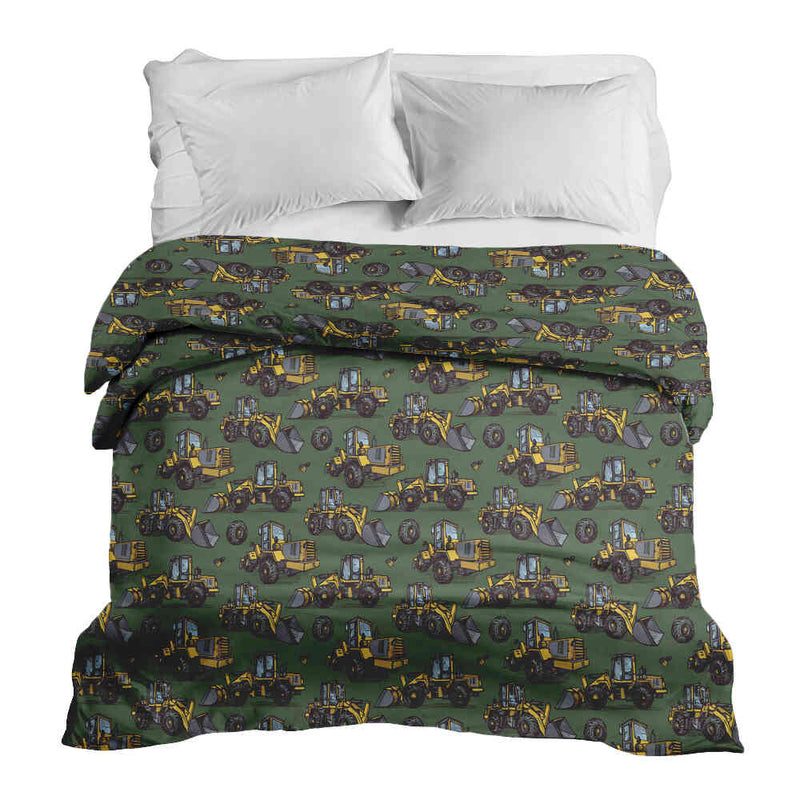 Coperta terapeutica originale - Rivestimento in cotone verde trattore