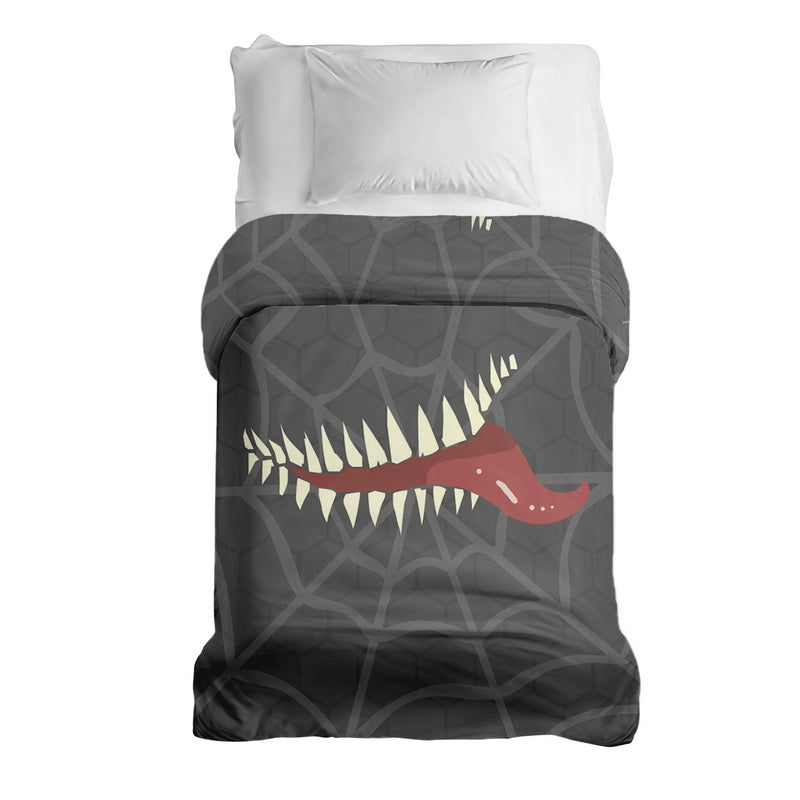 Coperta terapeutica originale - Rivestimento in cotone grigio ragnatela