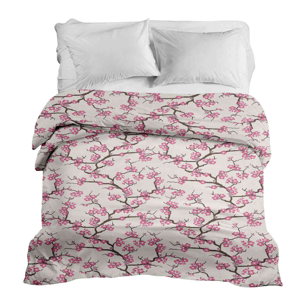 Coperta terapeutica originale - Rivestimento in cotone fiore di ciliegio giapponese
