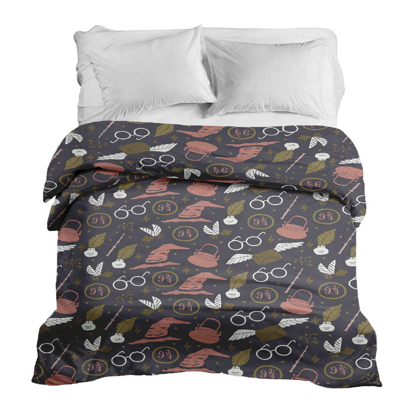 Coperta terapeutica originale - Rivestimento in cotone nero Magia