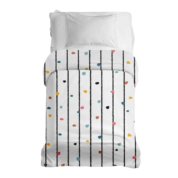Coperta terapeutica originale - Rivestimento in cotone con puntini colorati