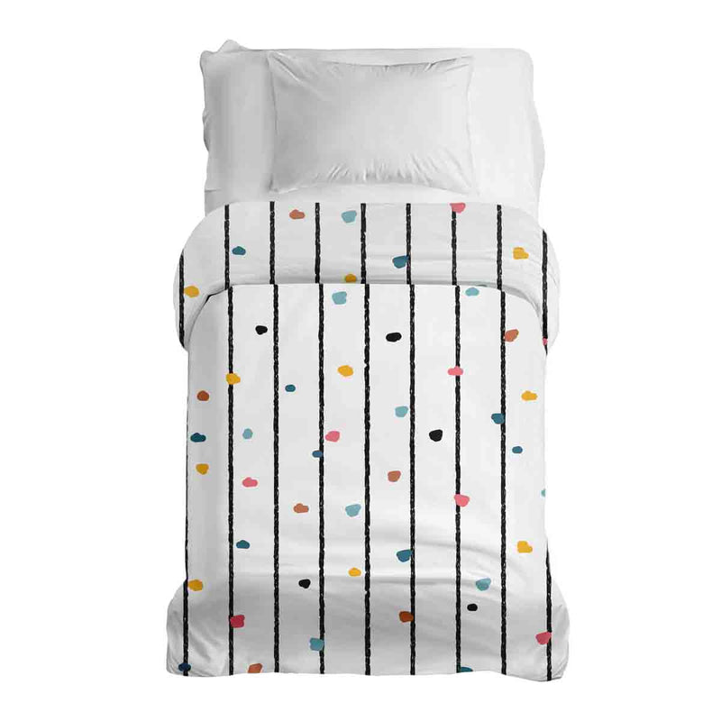 Coperta terapeutica originale - Rivestimento in cotone con puntini colorati