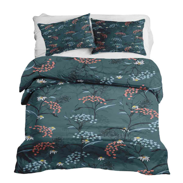 Set di biancheria da letto con coperte terapeutiche Fiori di primavera