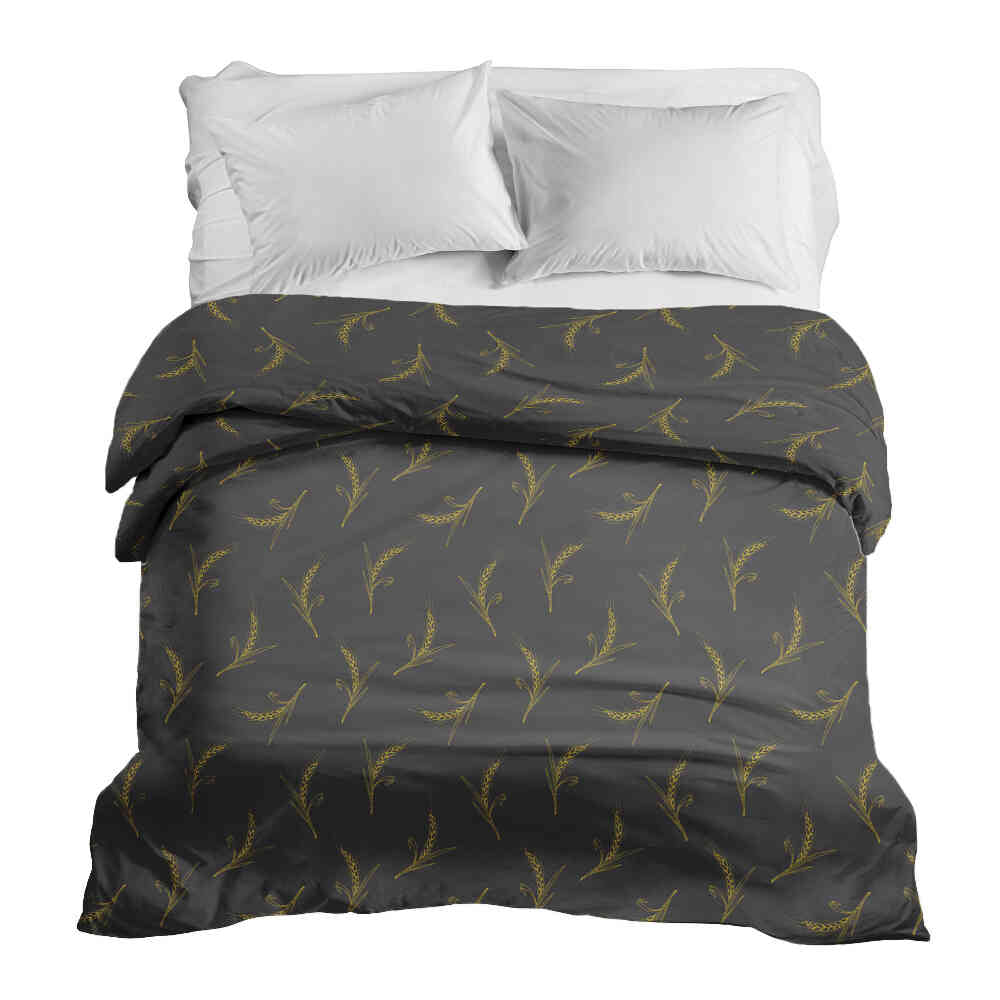 Coperta terapeutica originale - Rivestimento in cotone grigio con grano