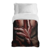 Coperta terapeutica originale - Rivestimento in cotone Faccia di Halloween