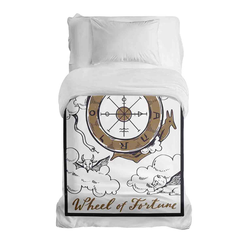 Coperta terapeutica originale - Rivestimento in cotone Wheel of Fortune