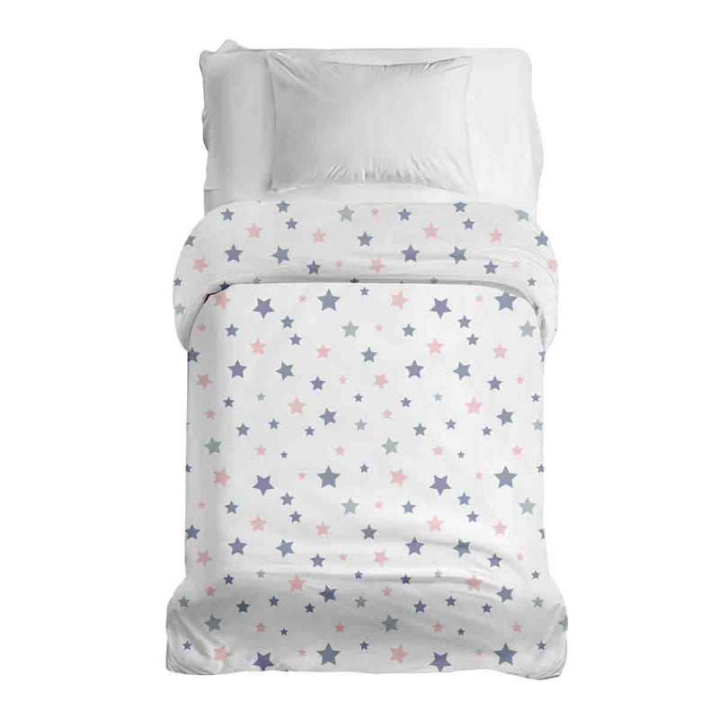 Coperta terapeutica originale - Rivestimento in cotone bianco con stelle