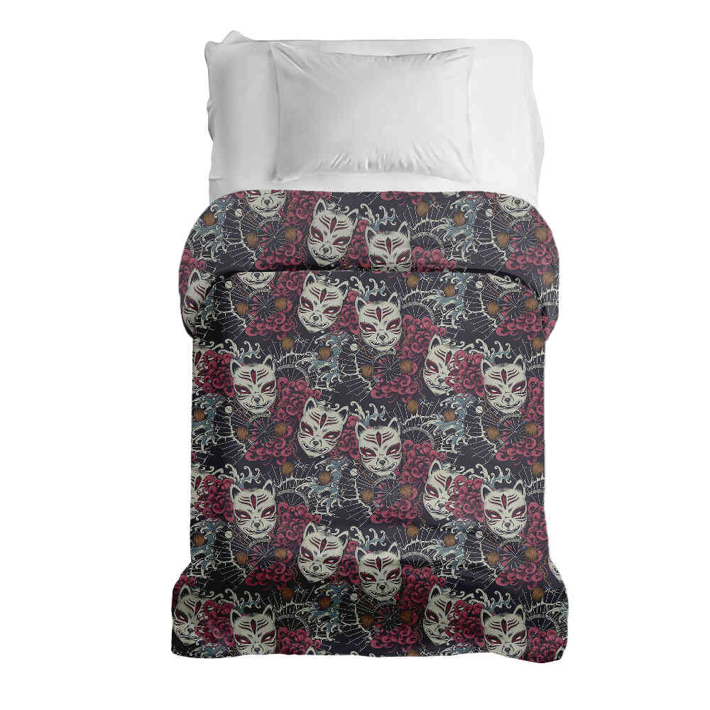 Coperta terapeutica originale - Rivestimento in cotone Gatto spaventoso