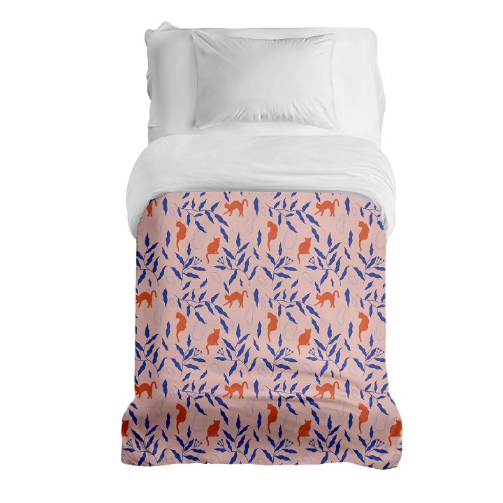 Coperta terapeutica originale - Rivestimento in cotone Gatto rosso