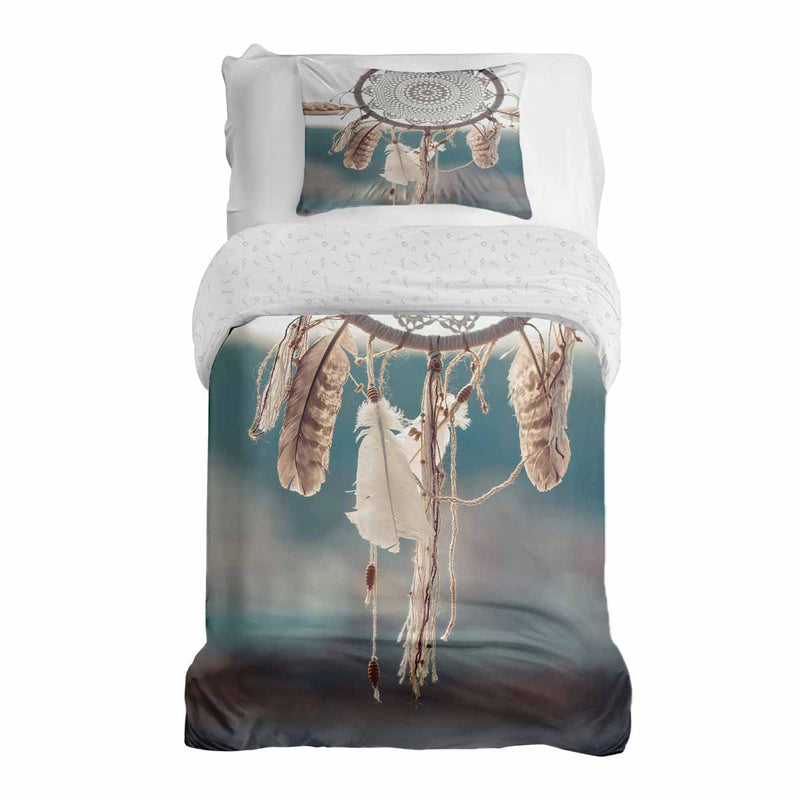 Set di biancheria da letto con coperta terapeutica e acchiappasogni