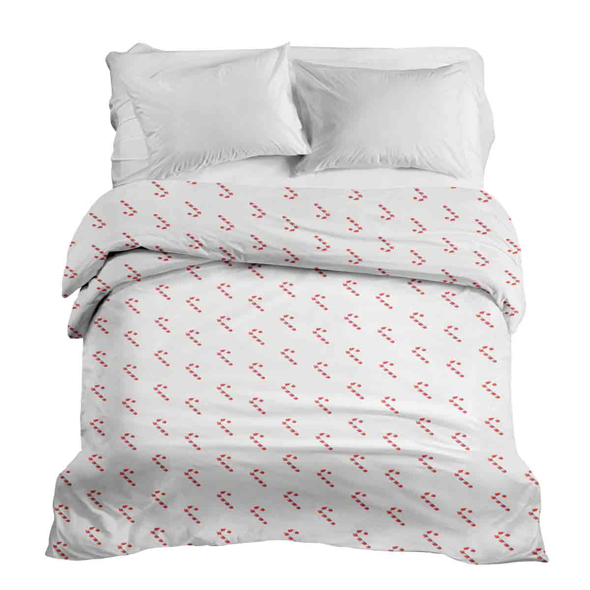 Coperta terapeutica originale - Rivestimento in cotone bianco con bastoncini di zucchero