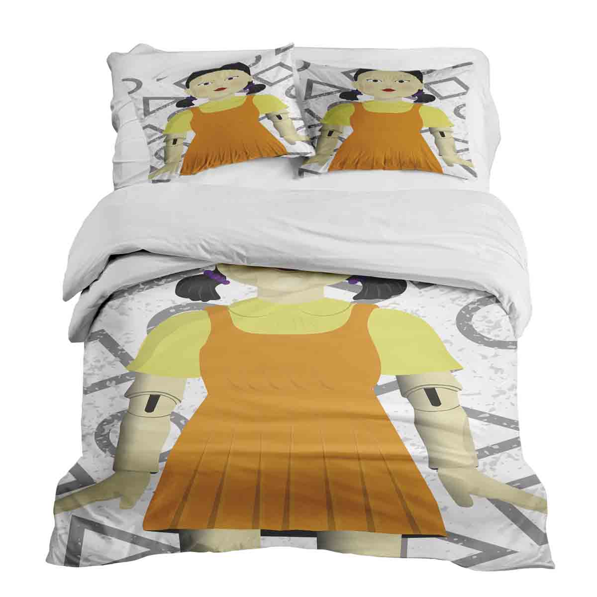 Set di biancheria da letto con coperta terapeutica Red Light, green Light