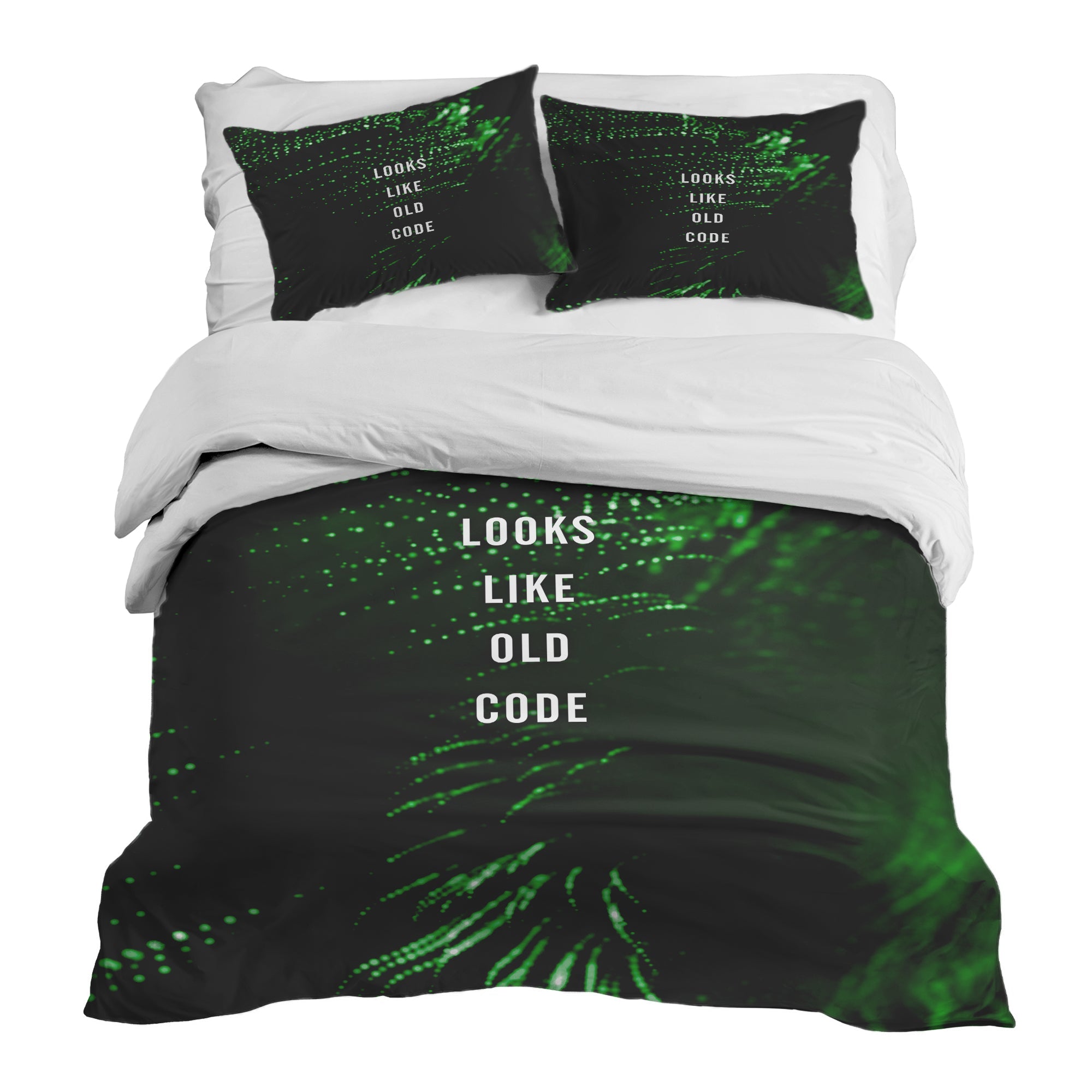 Set di biancheria da letto con coperta terapeutica verde Looks Like