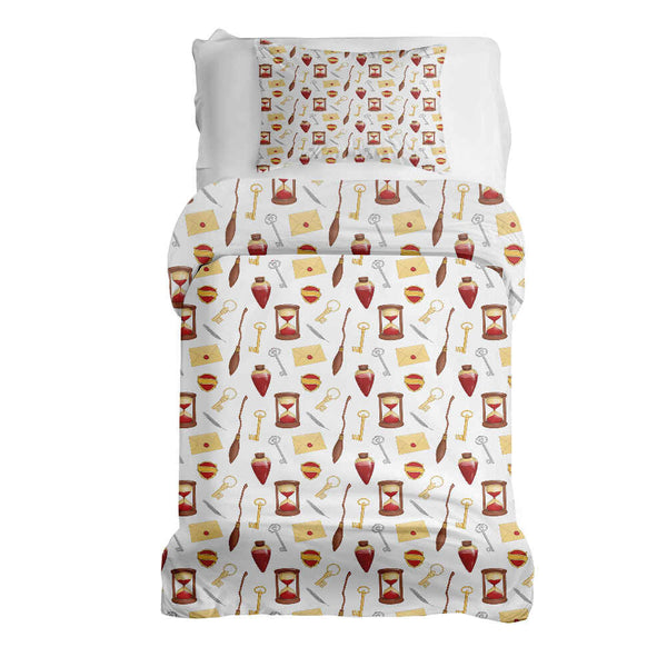 Set di biancheria da letto Magic coperta terapeutica bianca
