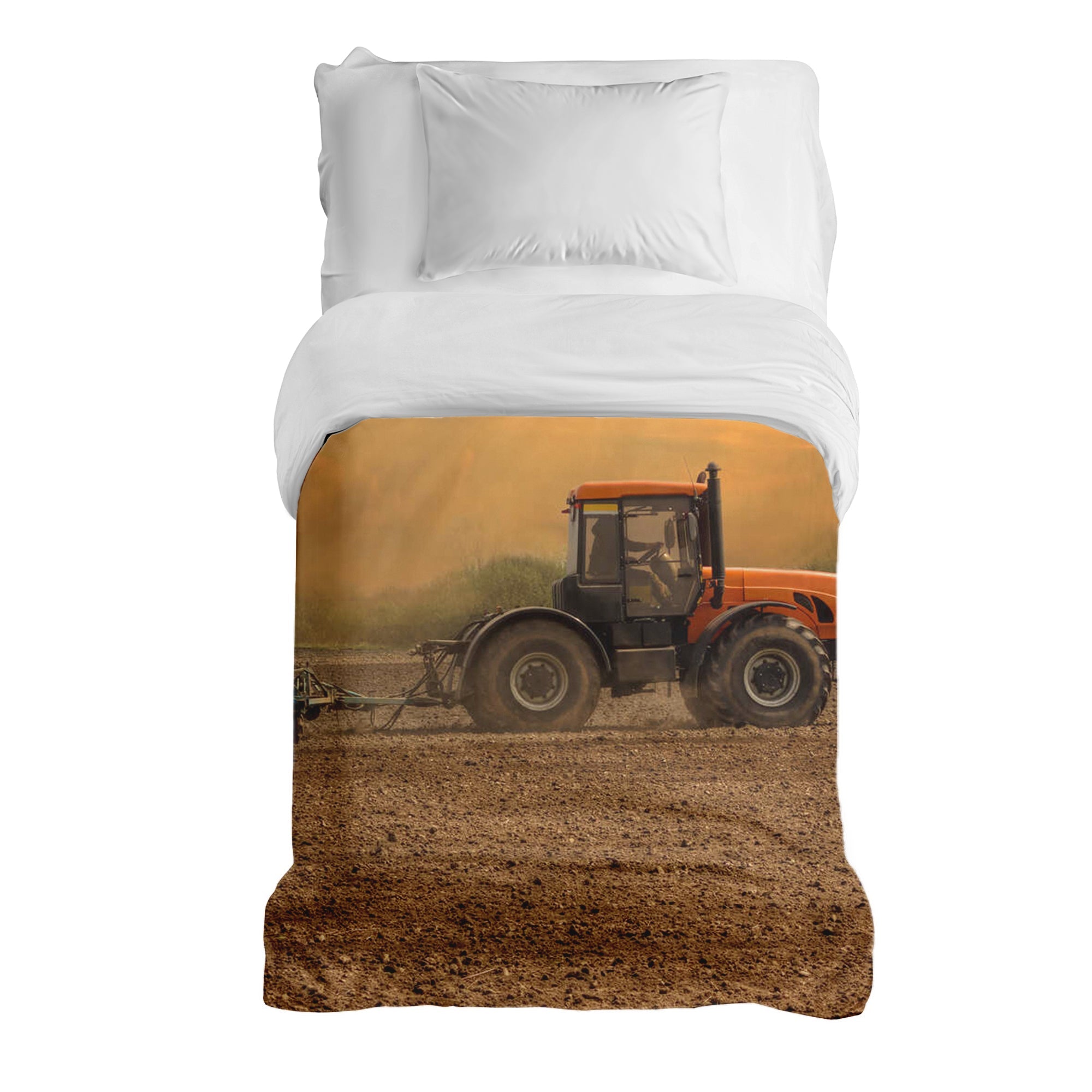 Coperta terapeutica originale - Rivestimento in cotone trattore con rimorchio