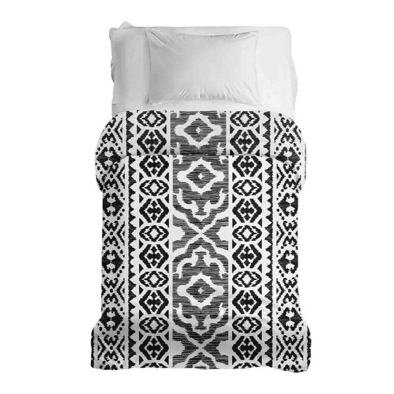 Coperta terapeutica originale - Rivestimento in cotone con forme nere