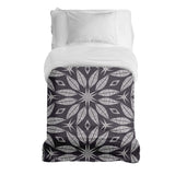 Coperta terapeutica originale - Rivestimento in cotone con grande fiore