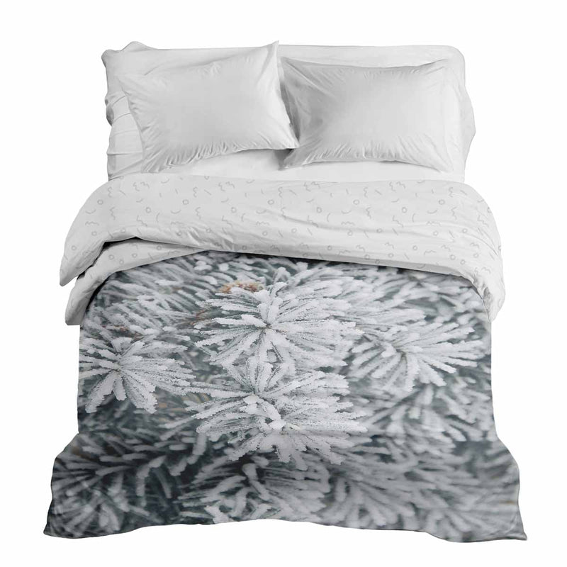 Coperta terapeutica originale - Rivestimento in cotone con stalattiti di ghiaccio