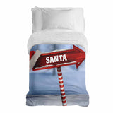 Coperta terapeutica originale - Rivestimento in cotone con Babbo Natale